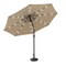 Pure Garden 10-Foot Outdoor Patio Umbrella with Base, Sand 50-LG1175B - alternate 4